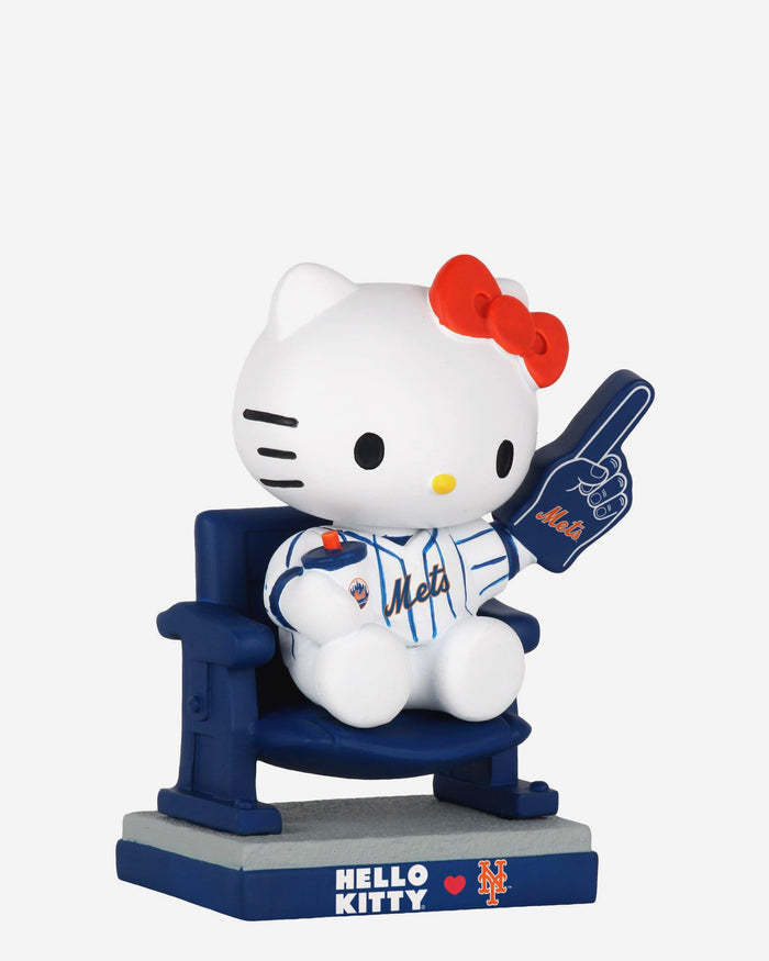 Hello Kitty® New York Mets At The Ball Game Mini Bobblehead FOCO - FOCO.com