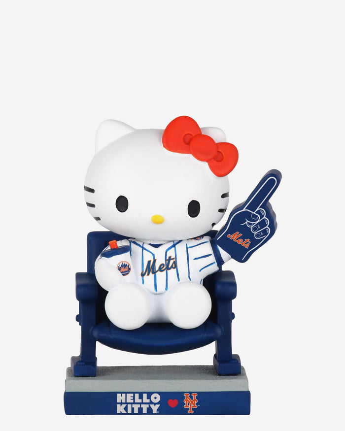 Hello Kitty® New York Mets At The Ball Game Mini Bobblehead FOCO - FOCO.com