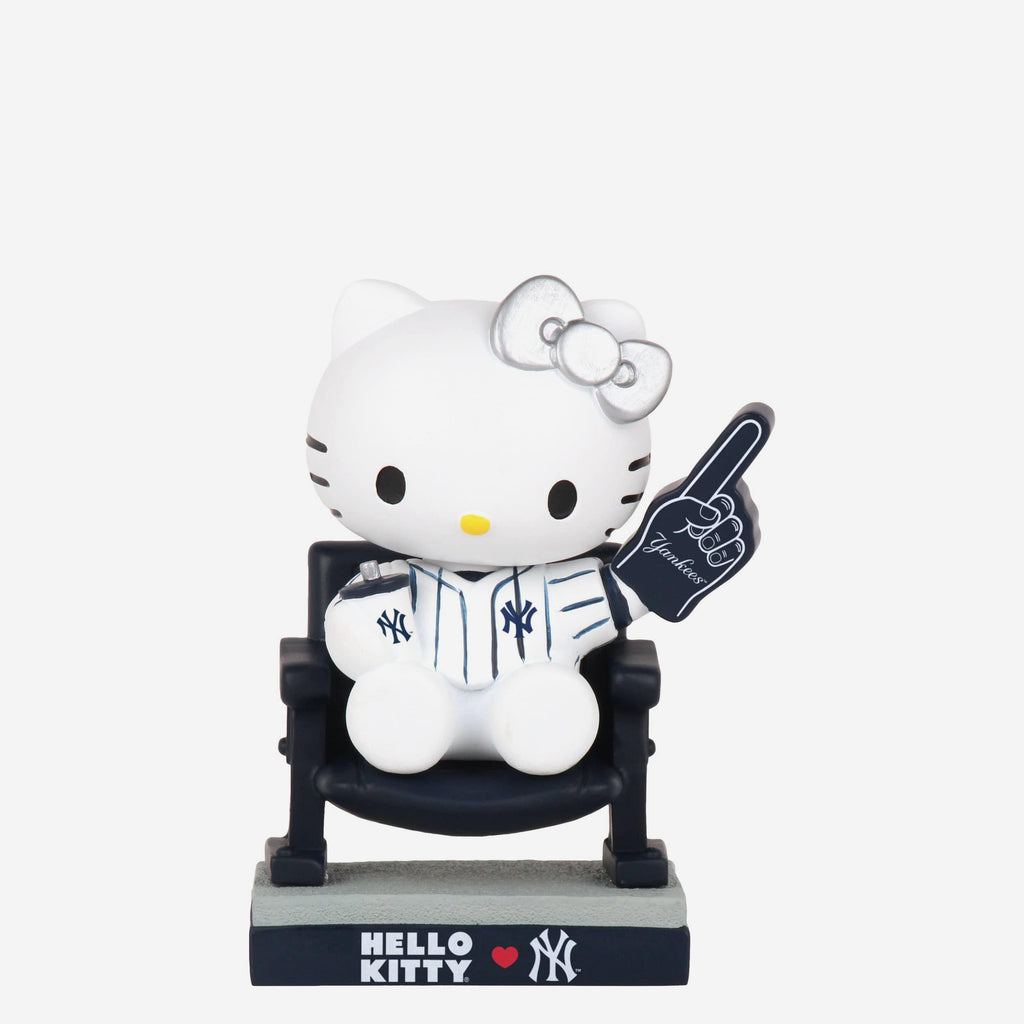 Hello Kitty® New York Yankees At The Ball Game Mini Bobblehead FOCO - FOCO.com