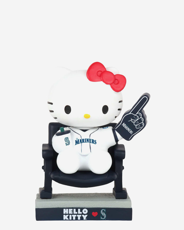 Hello Kitty® Seattle Mariners At The Ball Game Mini Bobblehead FOCO - FOCO.com
