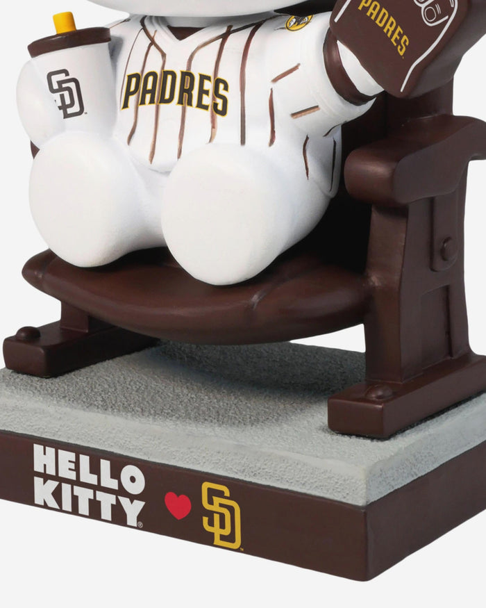 Hello Kitty® San Diego Padres At The Ball Game Mini Bobblehead FOCO - FOCO.com