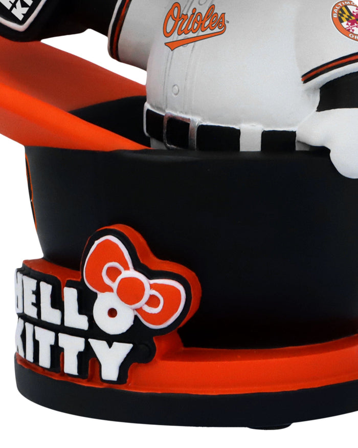 Hello Kitty® Baltimore Orioles Baseball Helmet Bobblehead FOCO - FOCO.com