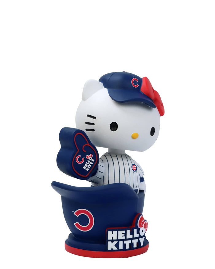 Hello Kitty® Chicago Cubs Baseball Helmet Bobblehead FOCO - FOCO.com