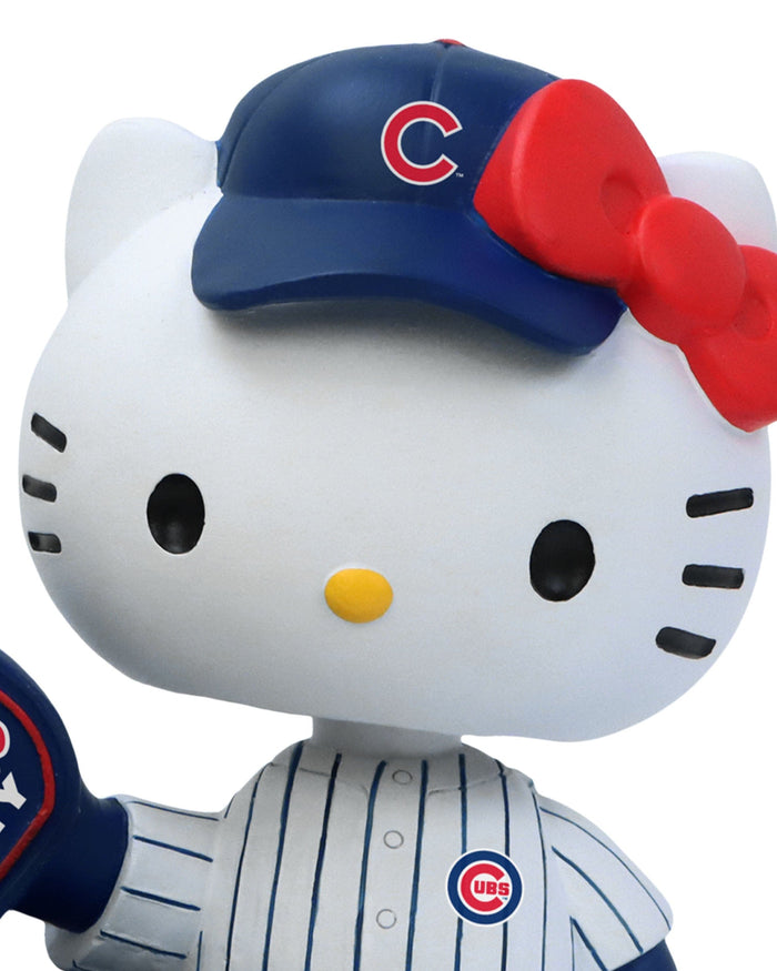 Hello Kitty® Chicago Cubs Baseball Helmet Bobblehead FOCO - FOCO.com