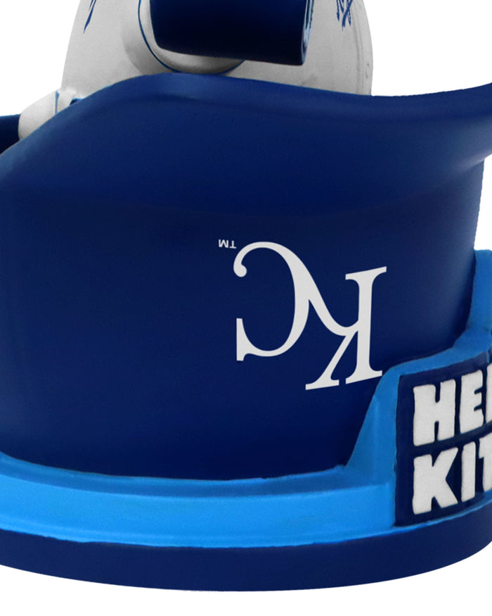 Hello Kitty® Kansas City Royals Baseball Helmet Bobblehead FOCO - FOCO.com