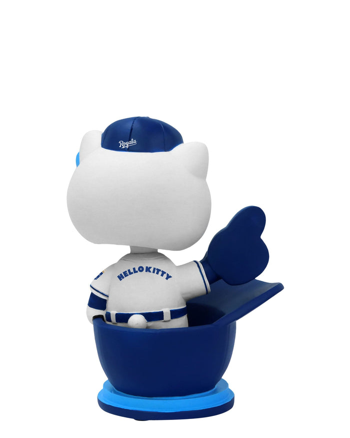 Hello Kitty® Kansas City Royals Baseball Helmet Bobblehead FOCO - FOCO.com