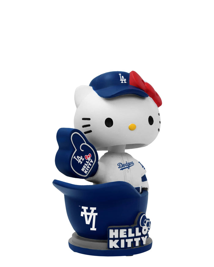 Hello Kitty® Los Angeles Dodgers Baseball Helmet Bobblehead FOCO - FOCO.com
