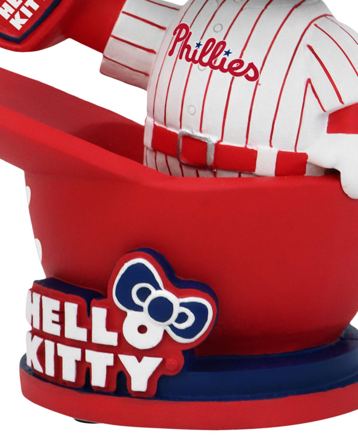 Hello Kitty® Philadelphia Phillies Baseball Helmet Bobblehead FOCO - FOCO.com