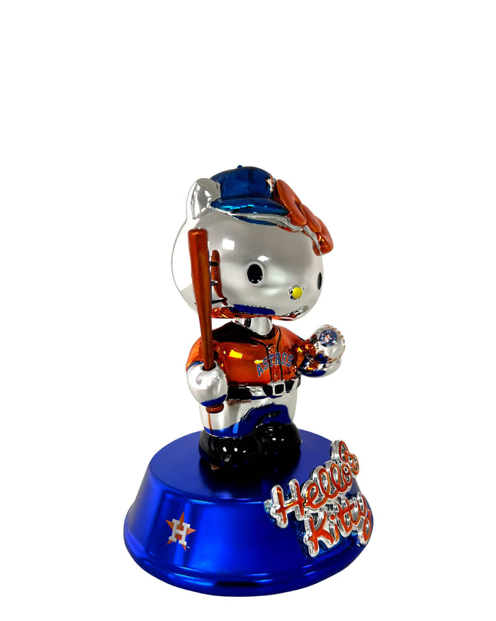 Houston Astros Hello Kitty® Electroplated Edition Mini Bobblehead