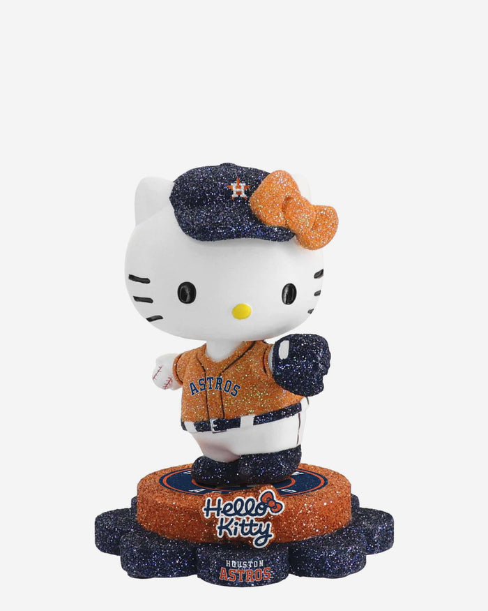 Houston Astros Hello Kitty® Glitter Mini Bobblehead FOCO - FOCO.com
