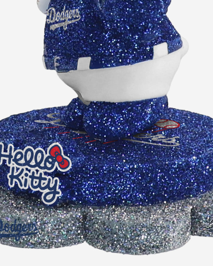 Los Angeles Dodgers Hello Kitty® Glitter Mini Bobblehead FOCO - FOCO.com