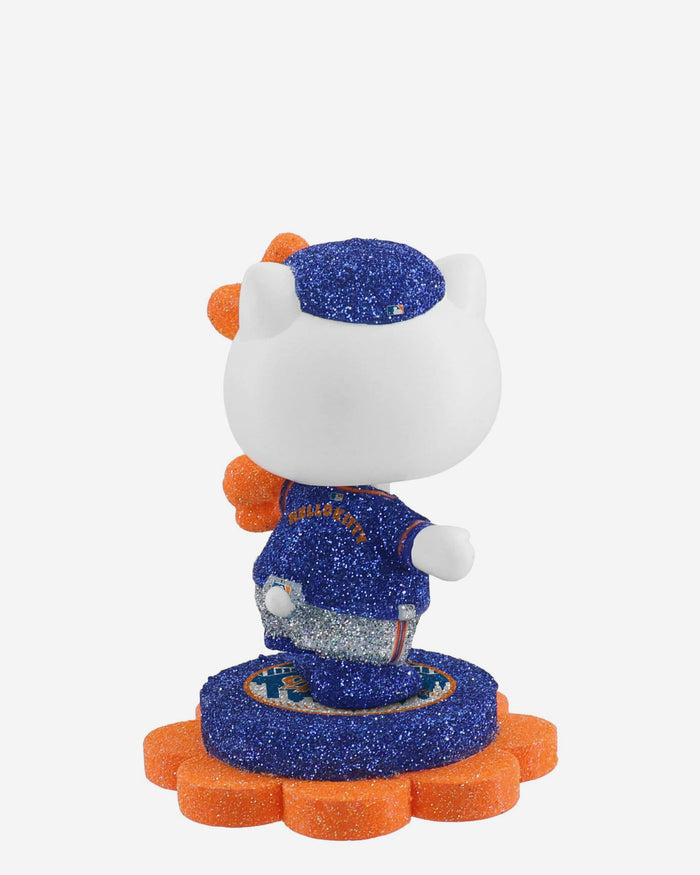 New York Mets Hello Kitty® Glitter Mini Bobblehead FOCO - FOCO.com