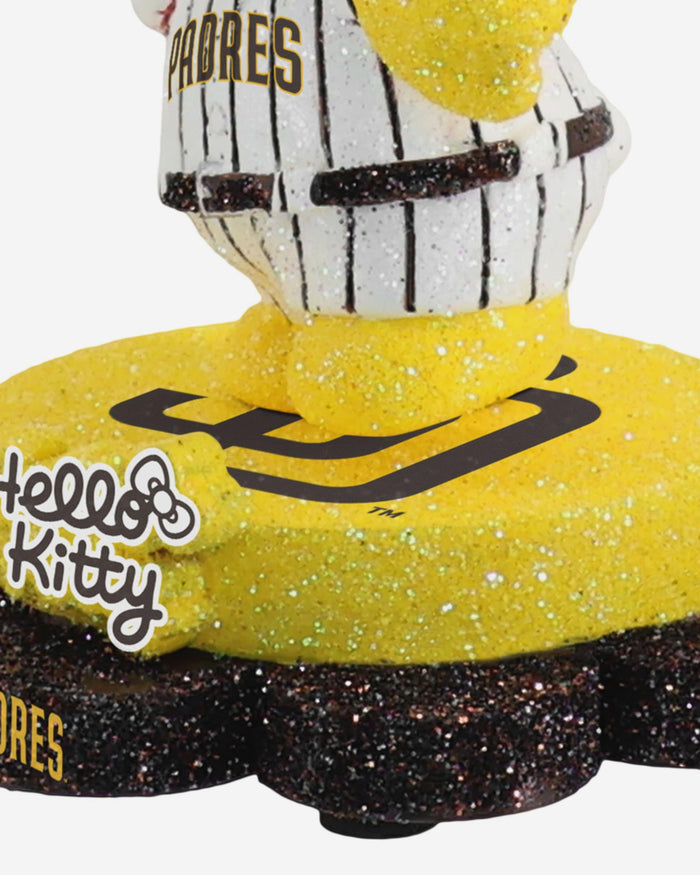 San Diego Padres Hello Kitty® Glitter Mini Bobblehead FOCO - FOCO.com