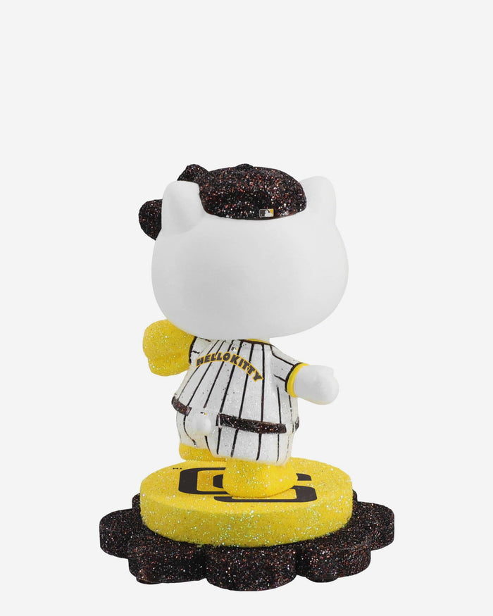 San Diego Padres Hello Kitty® Glitter Mini Bobblehead FOCO - FOCO.com