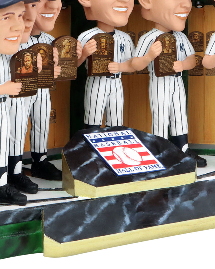 New York Yankees Hall of Fame Mini Bobblehead Scene FOCO - FOCO.com