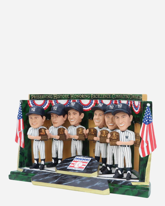 New York Yankees Hall of Fame Mini Bobblehead Scene FOCO - FOCO.com
