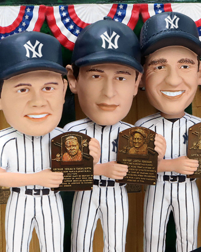 New York Yankees Hall of Fame Mini Bobblehead Scene FOCO - FOCO.com