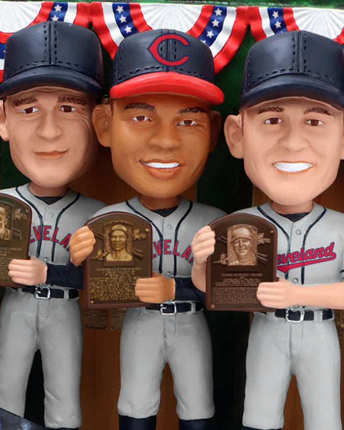 Cleveland Guardians Hall of Fame Mini Bobblehead Scene FOCO - FOCO.com