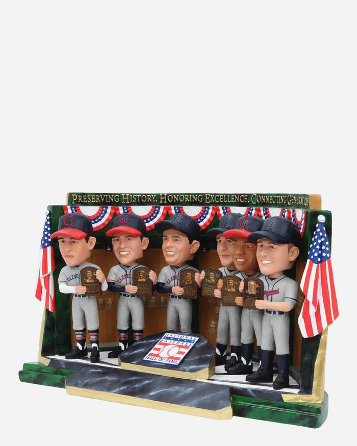 Cleveland Guardians Hall of Fame Mini Bobblehead Scene FOCO - FOCO.com