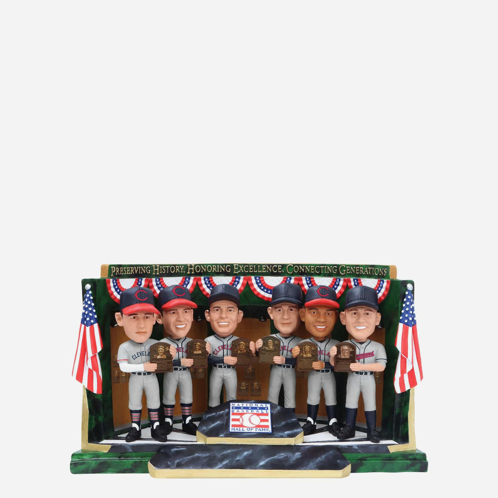 Cleveland Guardians Hall of Fame Mini Bobblehead Scene FOCO - FOCO.com