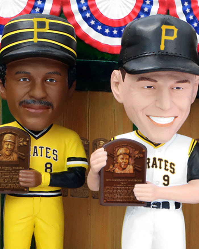 Pittsburgh Pirates Hall of Fame Mini Bobblehead Scene FOCO - FOCO.com