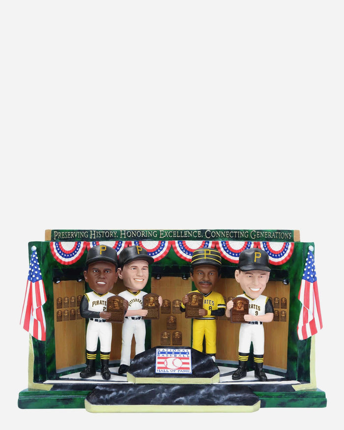 Pittsburgh Pirates Hall of Fame Mini Bobblehead Scene FOCO - FOCO.com