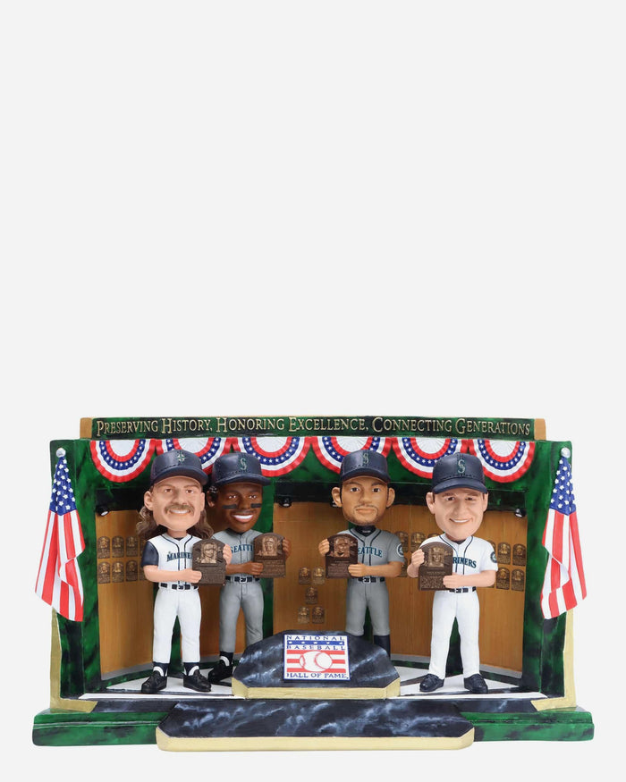 Seattle Mariners Hall of Fame Mini Bobblehead Scene FOCO - FOCO.com