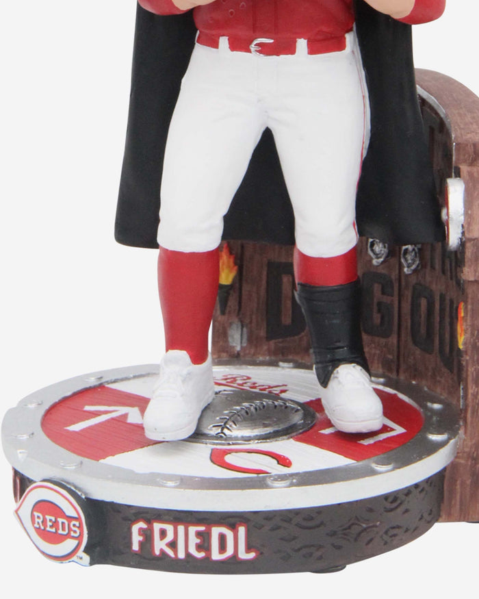 TJ Friedl Cincinnati Reds Viking Hat Home Run Celebration Bobblehead FOCO - FOCO.com