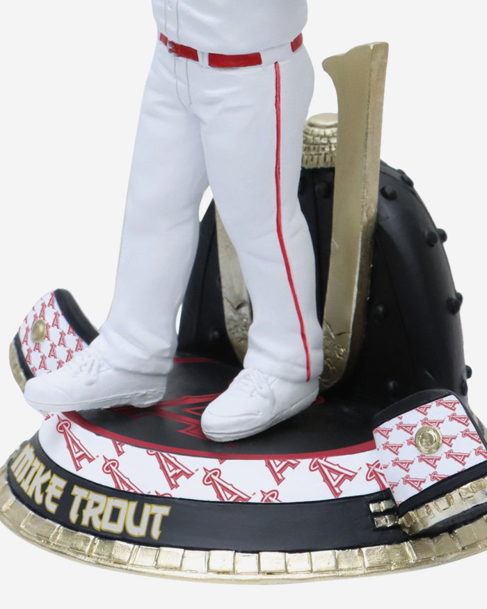 Mike Trout Los Angeles Angels Warrior Hat Home Run Celebration Bobblehead FOCO - FOCO.com