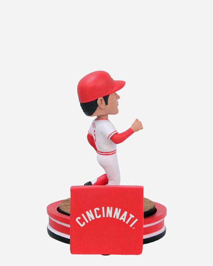 Johnny Bench Cincinnati Reds Home Run Spinner Mini Bobblehead Scene FOCO - FOCO.com