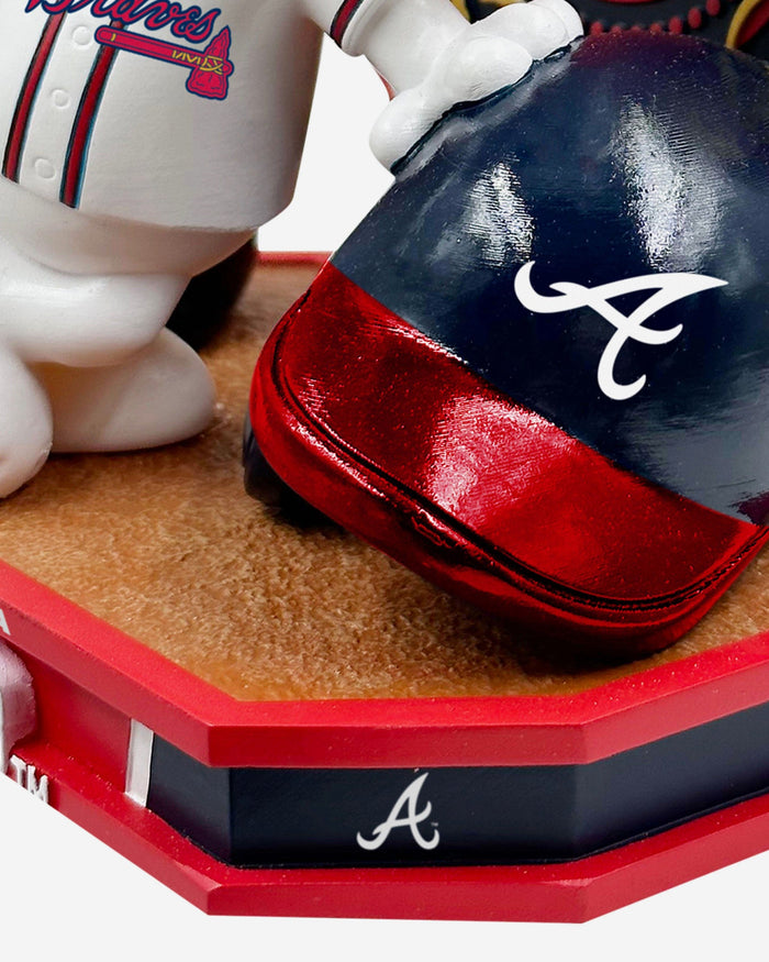 Atlanta Braves Snoopy & Woodstock Joe Cool Peanuts Dual Bobblehead FOCO - FOCO.com