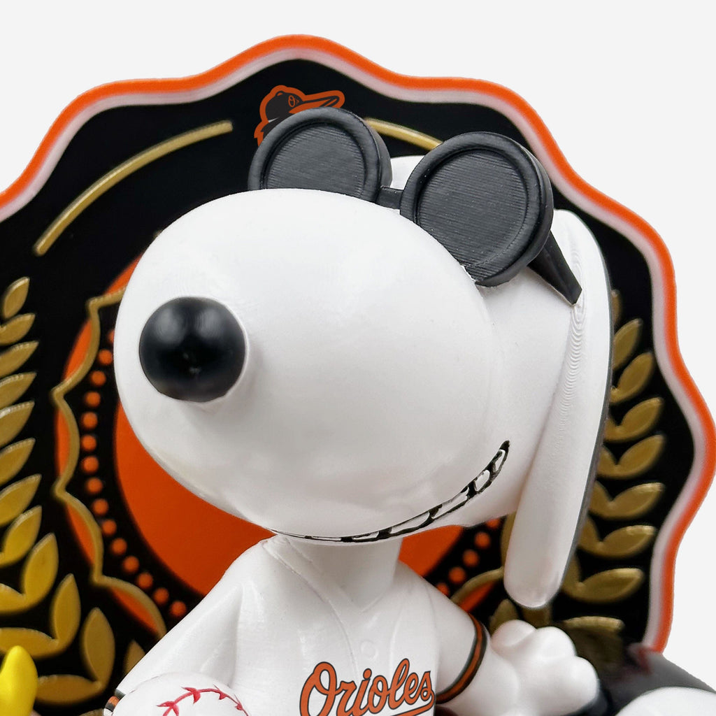 Baltimore Orioles Snoopy & Woodstock Joe Cool Peanuts Dual Bobblehead FOCO