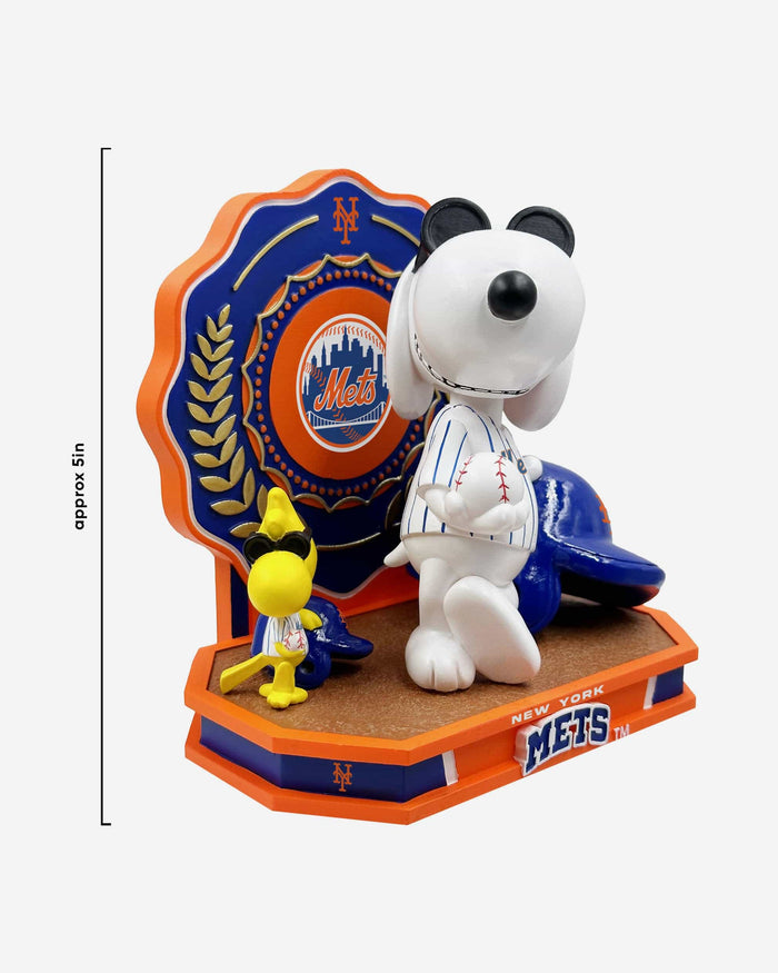 New York Mets Snoopy & Woodstock Joe Cool Peanuts Dual Bobblehead FOCO - FOCO.com
