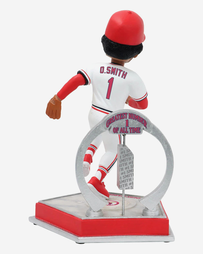 Ozzie Smith St Louis Cardinals Legendary Number 1 Bobblehead FOCO - FOCO.com