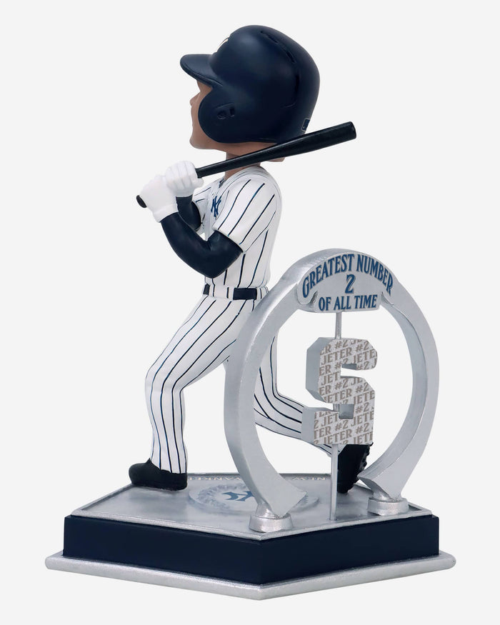 Derek Jeter New York Yankees Legendary Number 2 Bobblehead FOCO - FOCO.com