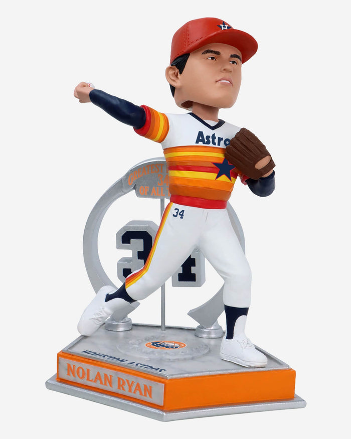 Nolan Ryan Houston Astros Legendary Number 34 Bobblehead FOCO - FOCO.com