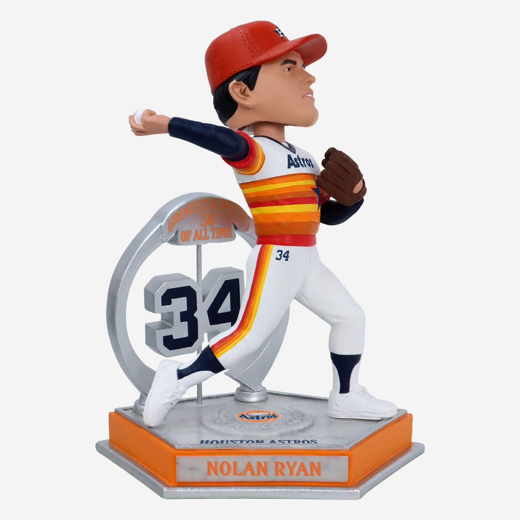 Nolan Ryan Houston Astros Legendary Number 34 Bobblehead FOCO - FOCO.com