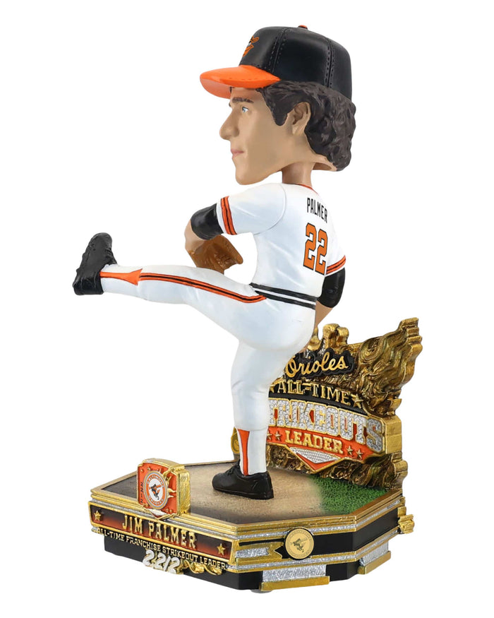 Jim Palmer Baltimore Orioles All-Time Franchise Strikeout Record Bobblehead FOCO - FOCO.com