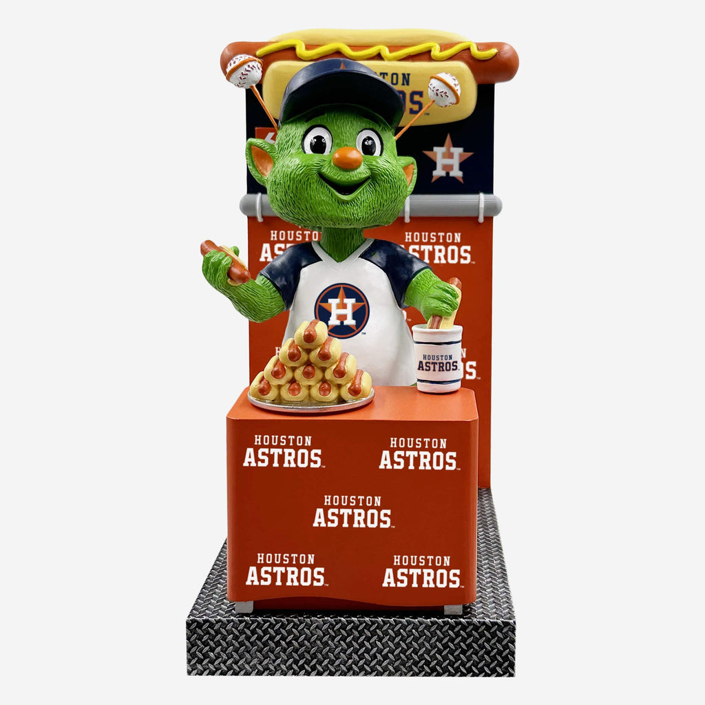 Orbit Houston Astros Hot Dog Eating Contest Mascot Bobblehead FOCO - FOCO.com