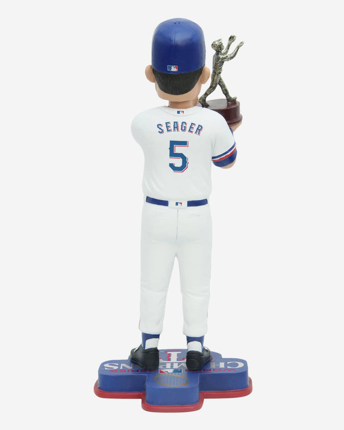 Corey Seager Texas Rangers 2023 World Series Champions MVP Bobblehead FOCO - FOCO.com