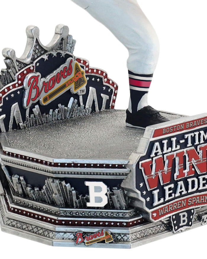 Warren Spahn Atlanta Braves All-Time Franchise Wins Leader Bobblehead