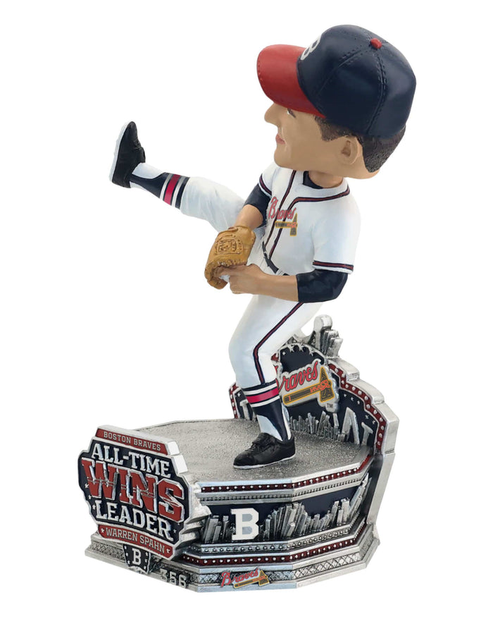 Warren Spahn Atlanta Braves All-Time Franchise Wins Leader Bobblehead