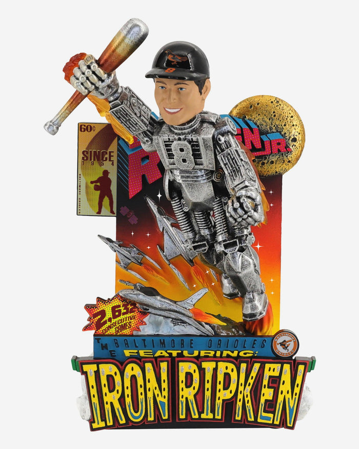 Cal Ripken Jr Baltimore Orioles Nickname Bobblehead FOCO - FOCO.com