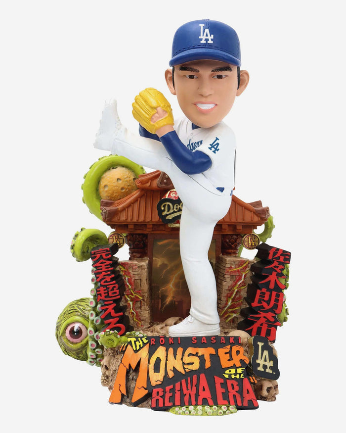 Roki Sasaki Los Angeles Dodgers Nickname Bobblehead FOCO - FOCO.com