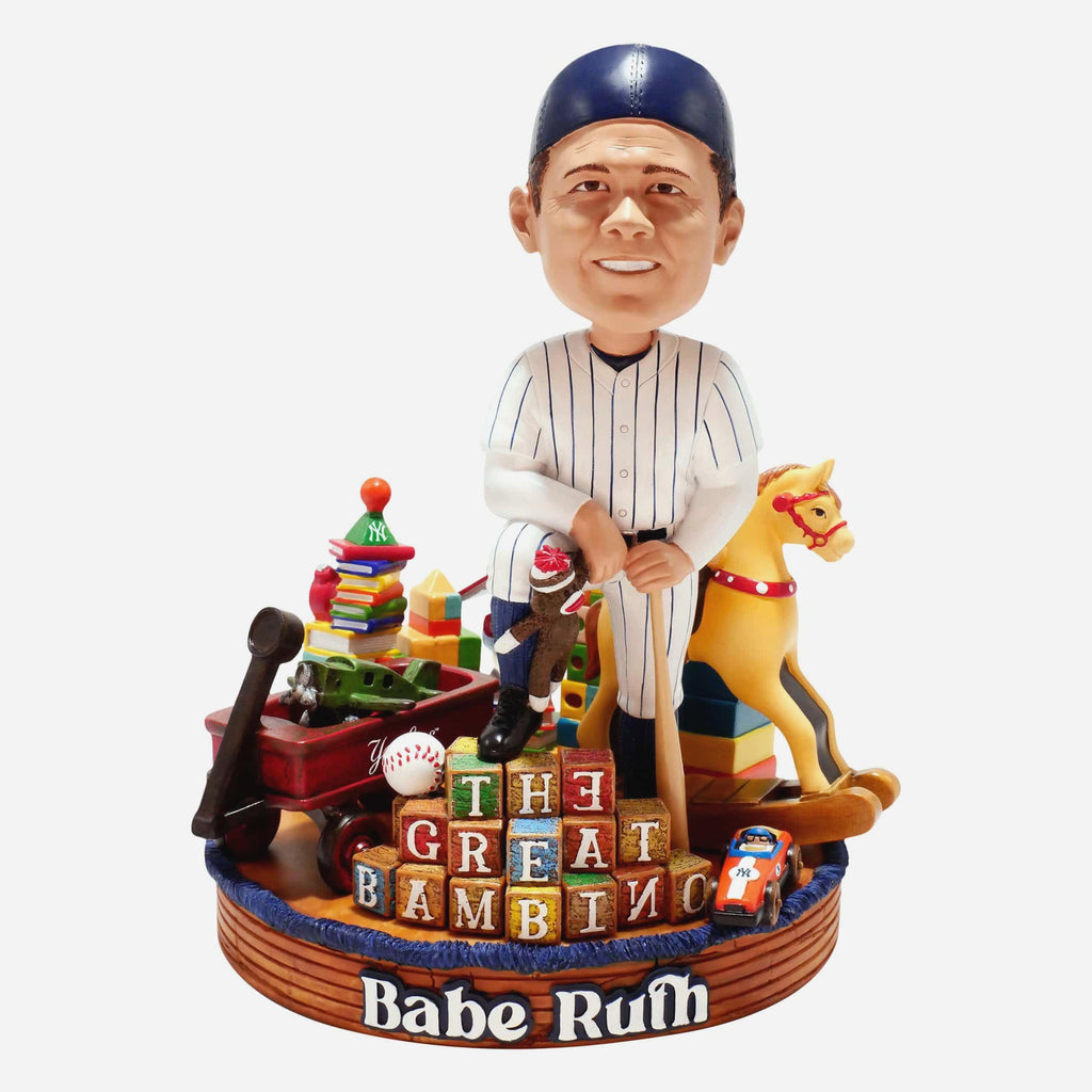 Babe Ruth New York Yankees The Bambino Nickname Bobblehead FOCO - FOCO.com