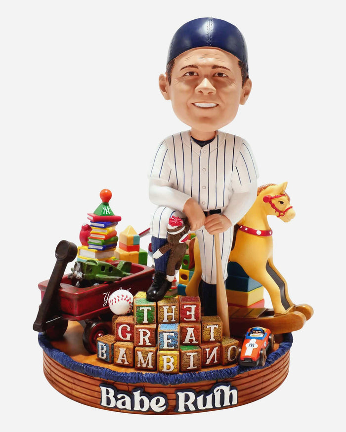 Babe Ruth New York Yankees The Bambino Nickname Bobblehead FOCO - FOCO.com