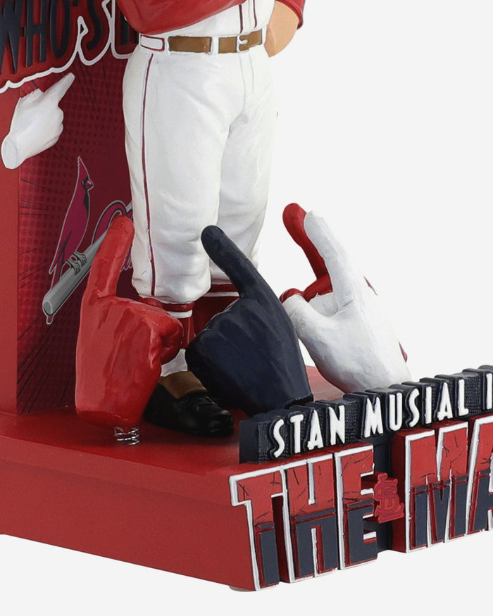Stan Musial St Louis Cardinals Nickname Bobblehead FOCO - FOCO.com