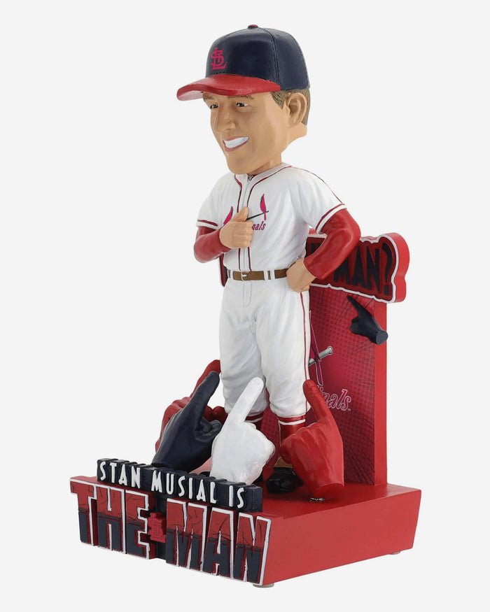 Stan Musial St Louis Cardinals Nickname Bobblehead FOCO - FOCO.com