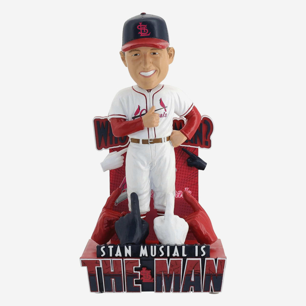 Stan Musial St Louis Cardinals Nickname Bobblehead FOCO - FOCO.com