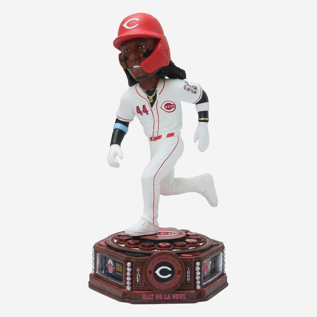 Elly De La Cruz Cincinnati Reds Patch Collection Bobblehead FOCO - FOCO.com